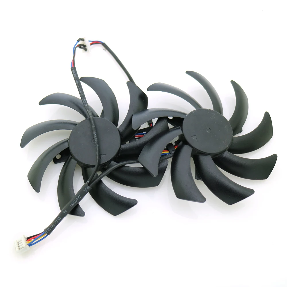 2 шт./лот PLD09210S12HH DC12V 0.40A 86 мм 40*40*40 4Pin для XFX R9 280X 270X 290X Вентилятор охлаждения