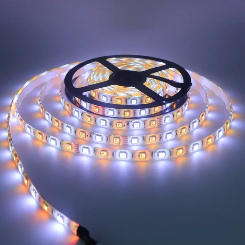 SZYOUMY DC12V SMD 5050 60 светодиодов/м IP65 водонепроницаемый Fita De Led Гибкая полоса света RGBW