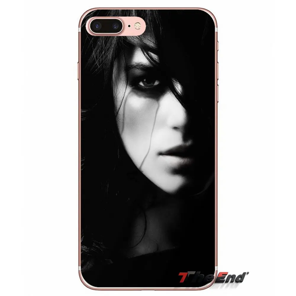 Для sony Xperia Z Z1 Z2 Z3 Z5 компактный M2 M4 M5 E3 T3 XA Aqua LG G4 G5 G3 g2 мини Капа печальный девушка