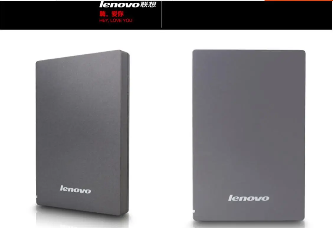 Оригинальный внешний жесткий диск Lenovo 1 ТБ HDD USB 3 0 устройства для хранения