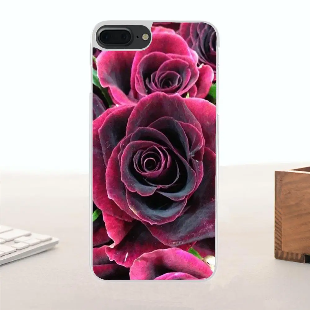 Ультратонкий мультяшный чехол Bixedx Life And Beauty с фиолетовыми и розовыми рисунками