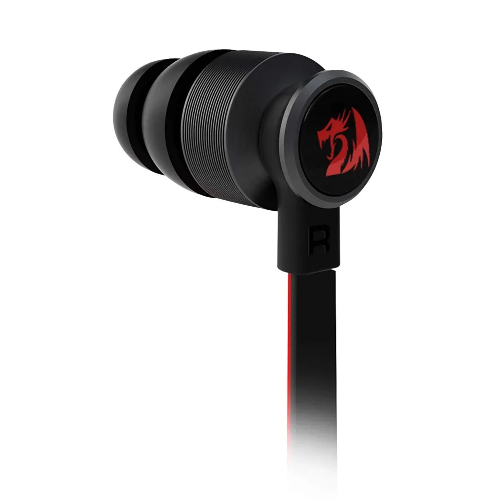 Игровые наушники Redragon Pro E200 вкладыши с тяжелыми басами микрофон для телефона
