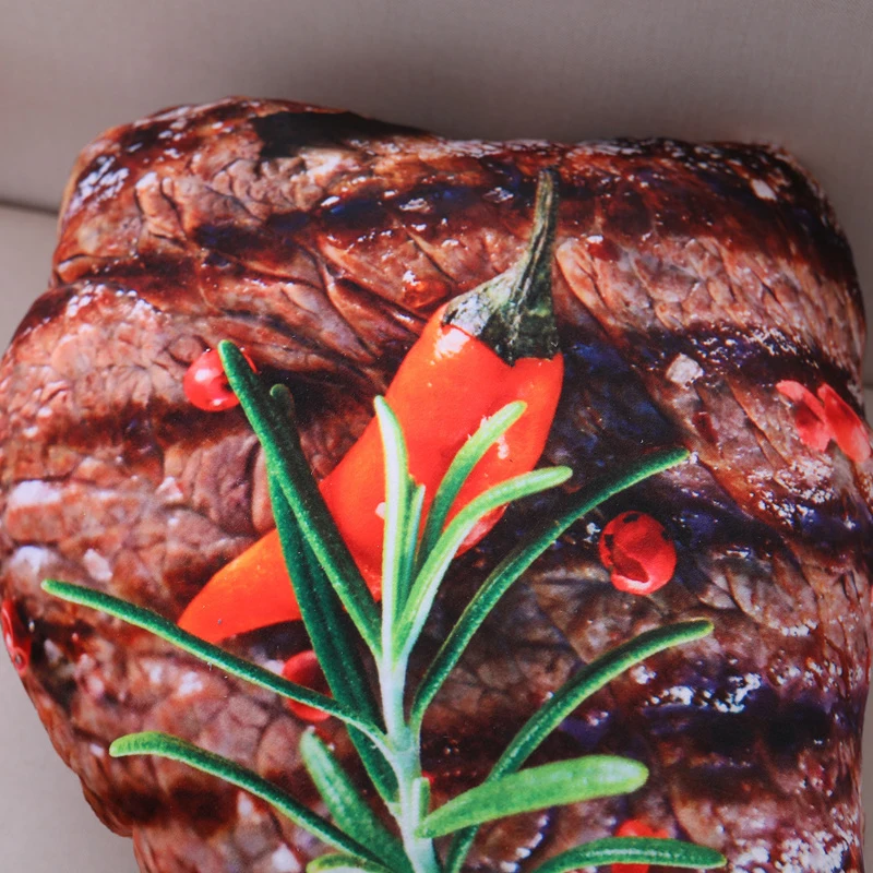 Барбекю печеный подушка в виде еды цыпленок бифштекс крыло Sauage Porket рыба утка Apex