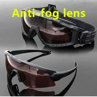 si m alpha anti fog ski sunglasses cycling sun military goggles bullet proof army tactical glasses mtb shooting eyewear