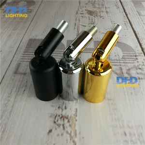 2 шт.10 шт. оптовая цена, черныйхромированныйзолотой цвет, железный чехол E14 с керамической розеткой, настенный светильник, держатель лампы Эдисона