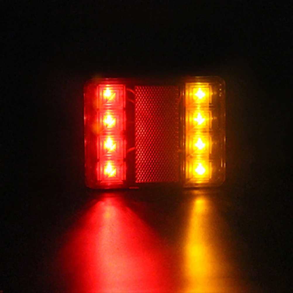 12V светодиодный Водонепроницаемый прицеп задние фонари DC12V освещению номерного