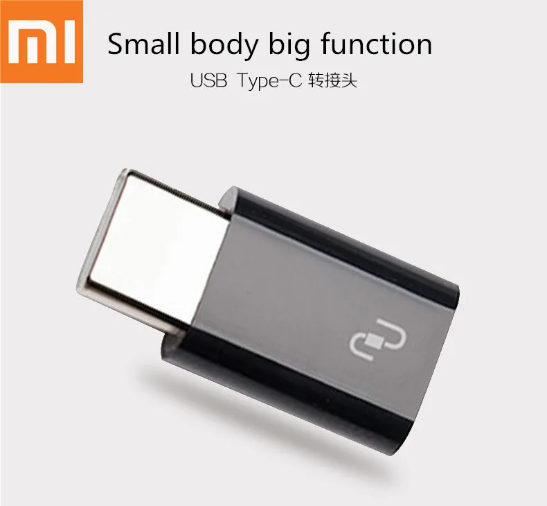 Оригинальный адаптер Xiaomi USB Type C Micro Female к 3 1 Typec Штекерный кабель Конвертер