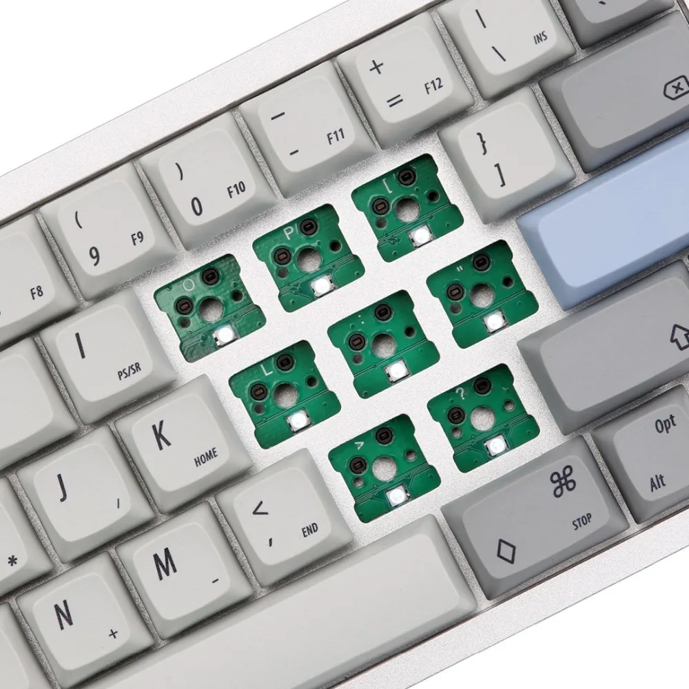 KBDfans тофу HHKB RGB Горячая замена DIY KIT без колпачков и переключателей для