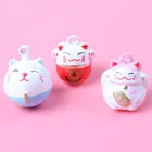 Колокольчики для рождественской елки, маленькие, свободные железные шарики, 1 шт., 20x17 мм