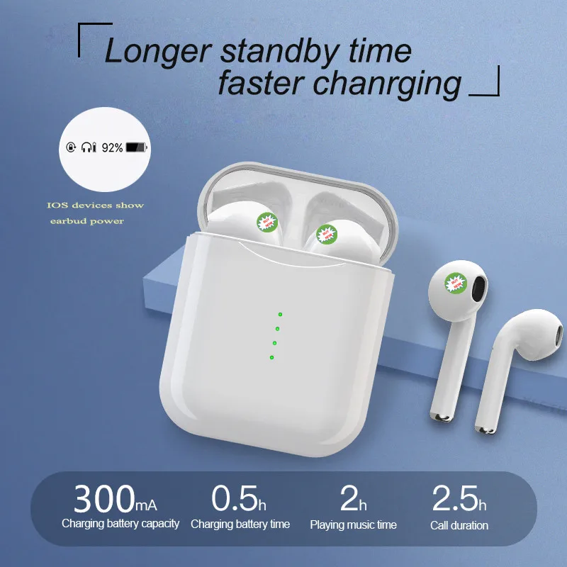 V8 TWS беспроводные наушники Bluetooth 5 0 гарнитура с микрофоном для IPhone Android PK I9s I10 I11 I20