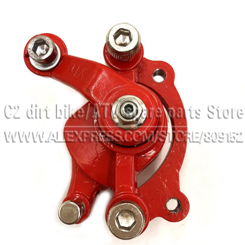 

Суппорт тормозного диска передний 47cc 49cc карманный мини-мотоцикл мотокросс детский кроссер задний тормоз для электрического скутера