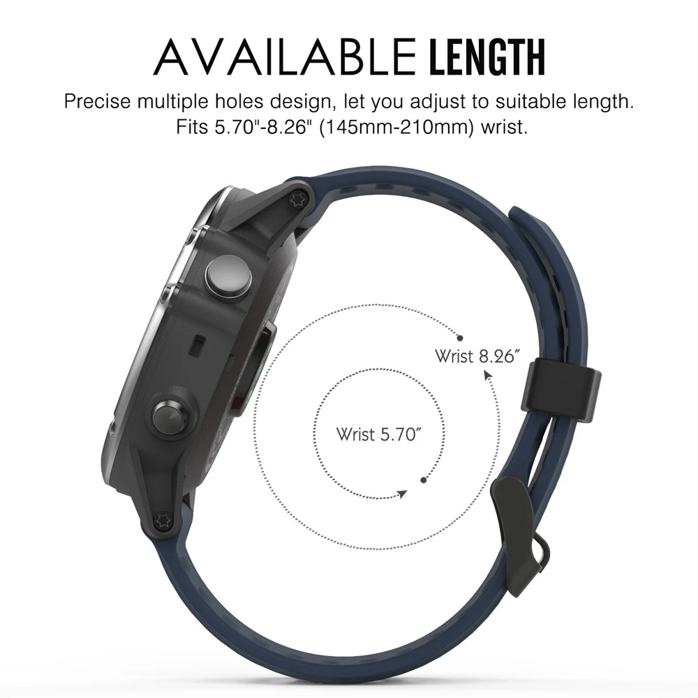GXV силиконовый сменный ремешок для Garmin Fenix 3/Fenix3 HR фитнес GPS Smartwatch с