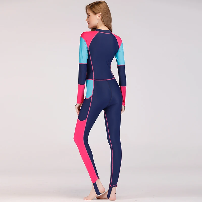 

Women's Full Body Sport Rash Guard Dive Skin Suit Swimming Snorkeling Diving Surfing UV Sun Protection Long-sleeve Wetsuit Women