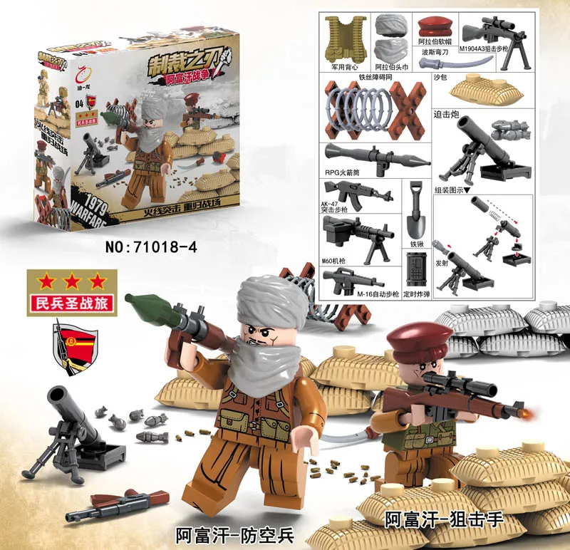 Kitoz новые военные строительные блоки Вторая мировая война WW2 советские VS