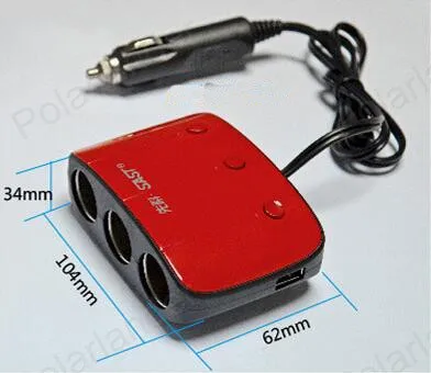 12 В 2 порта мини USB 1.0A 2.1A квадратное автомобильное зарядное устройство авто
