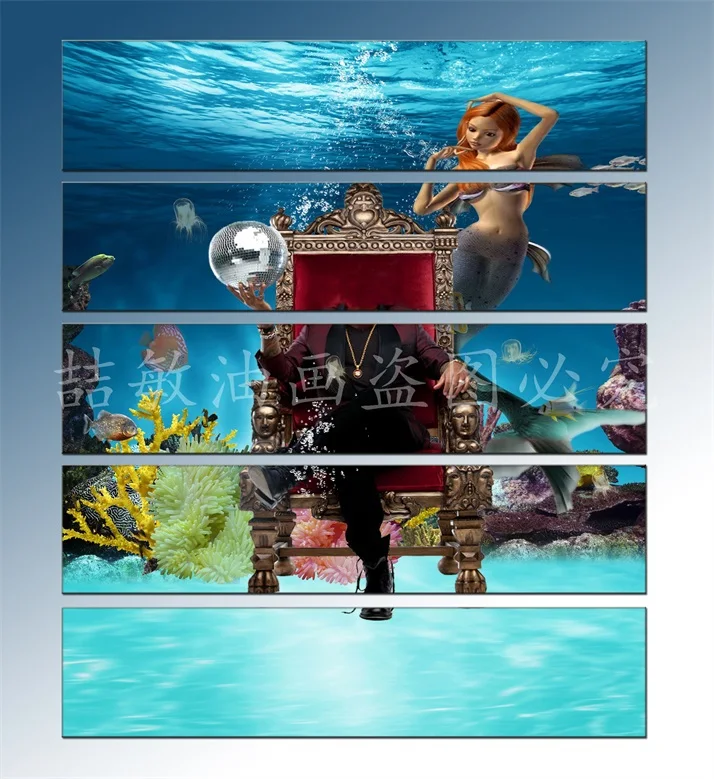 

Hot sale KTV painting 3D canvas painting