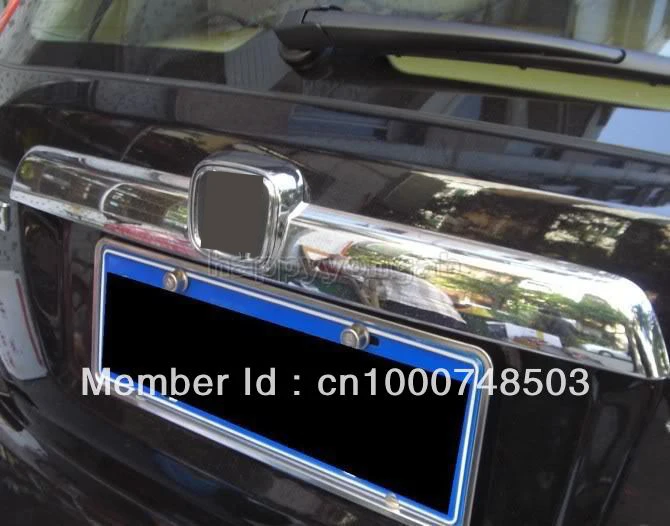 Для Honda CRV CR V 2007 2008 2009 2010 2011 ABS хромированная Задняя Крышка багажника новая