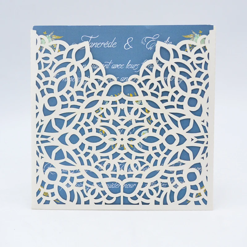 2018 новые продукты высокое качество лазерная резка свадебные приглашения на