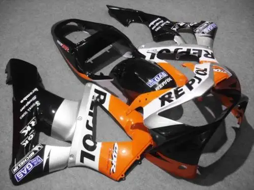 Литьевая форма обтекатель комплект для HONDA CBR900RR 929 00 01 CBR 900RR 2001 2000 CBR900 ABS оранжевый