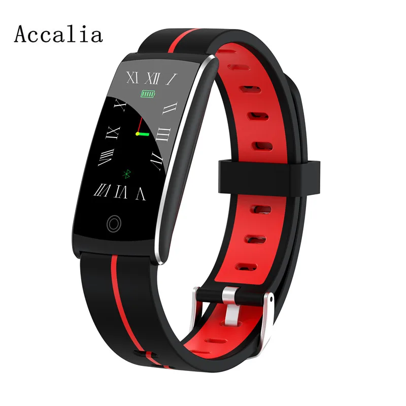 Accalia Fitness tracker JW2.0 Men Women Watch Activity Tracker wristband Heart Rate Blood Pressure | Электроника