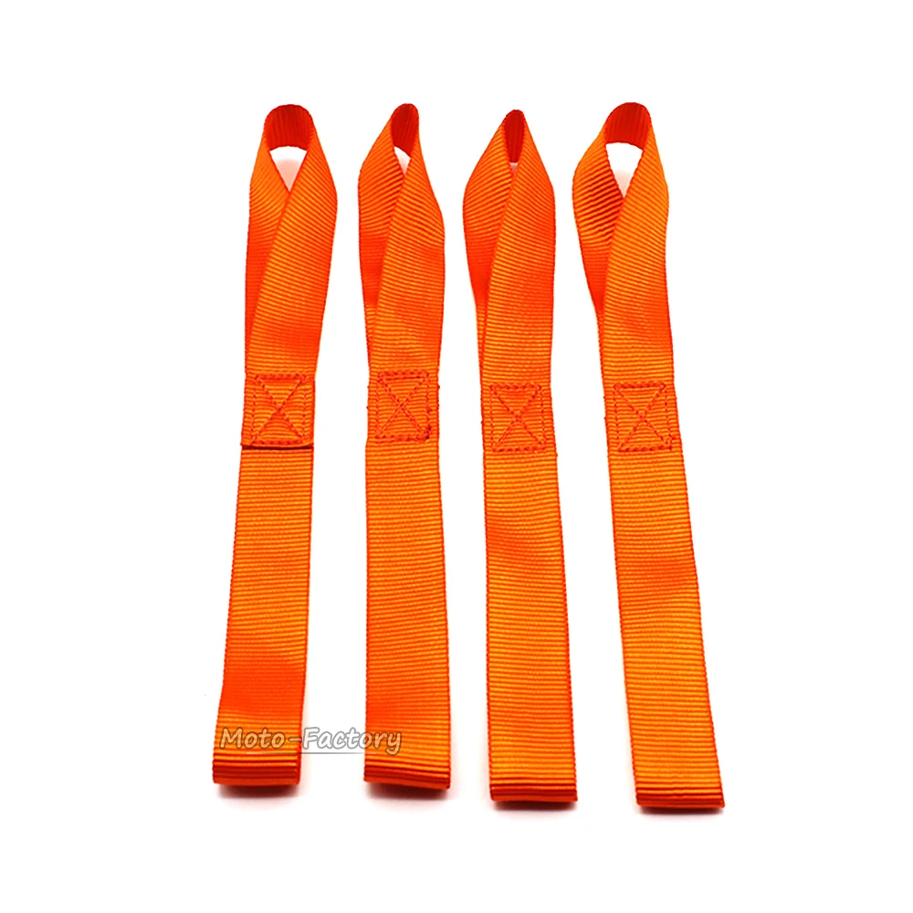 4 шт. мягкие петли для мотоцикла с завязками буксировочные веревки