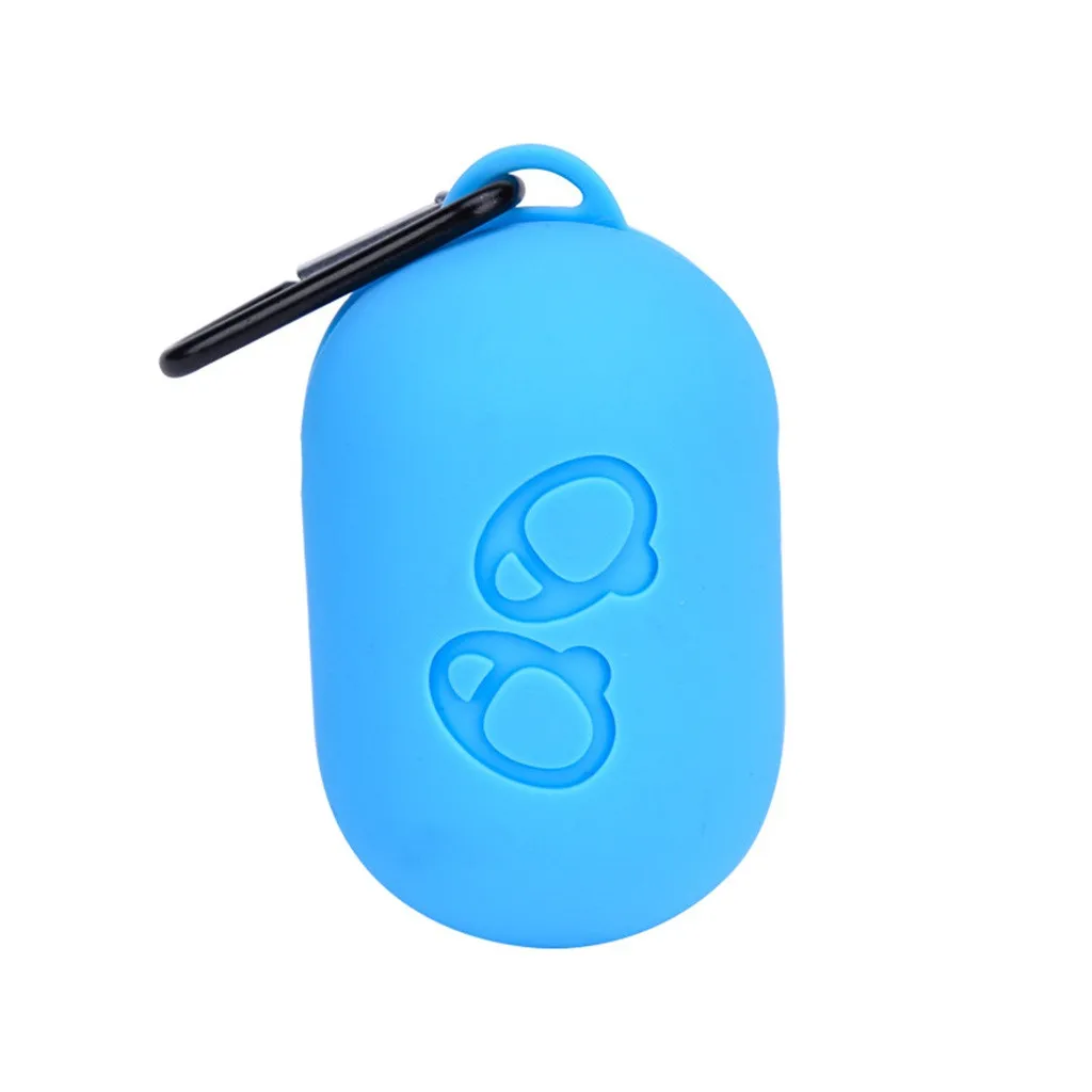 Силиконовый водонепроницаемый защитный кожаный чехол для samsung gear Icon X водонепроницаемый дизайн F528 - Цвет: BLUE