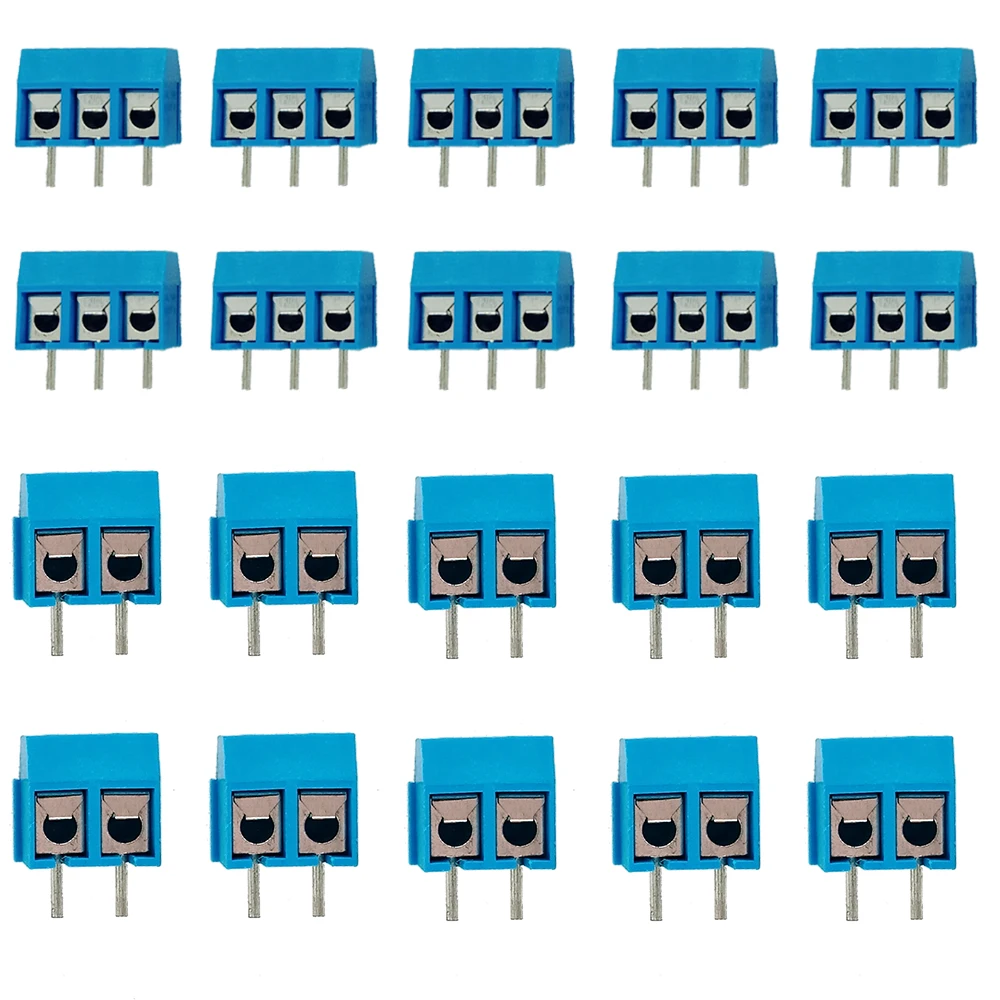 Высокое качество 5 08-301-2 P 2 Pin 3pin PCB Mount мощность винтовой клеммный блок разъем для