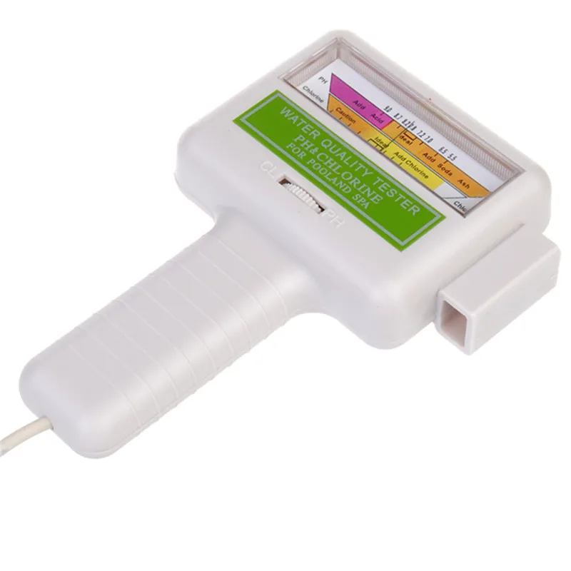 РН метр PC101 портативный тестер качества воды PH/CL2 измеритель уровня хлора для
