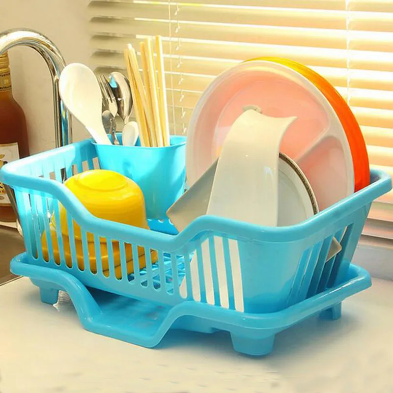 Чаша стойки пластиковые один слой воды капающей поддон стол поднос Таблица кухня