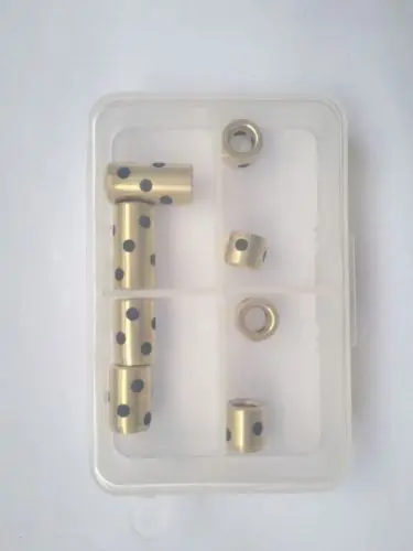 8 шт. JDB графитовый масляный подшипник без масла износостойкая медная втулка 6 мм