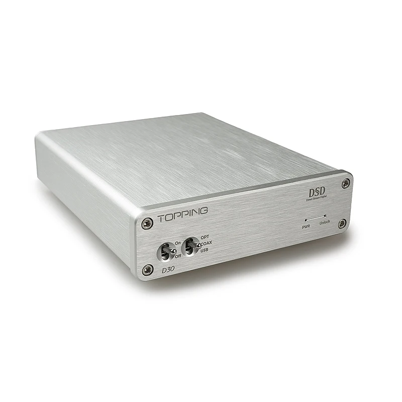 Новый Топпинг D30 DSD аудиодекодер USB ЦАП коаксиальный Оптический Волокно XMOS CS4398 24bit