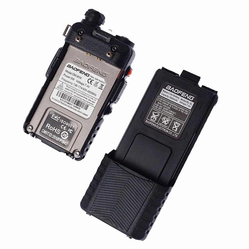 Цифровой портативный Радиоприемник DMR DM 5R Plus портативная рация Baofeng 128 CH Ham Professional