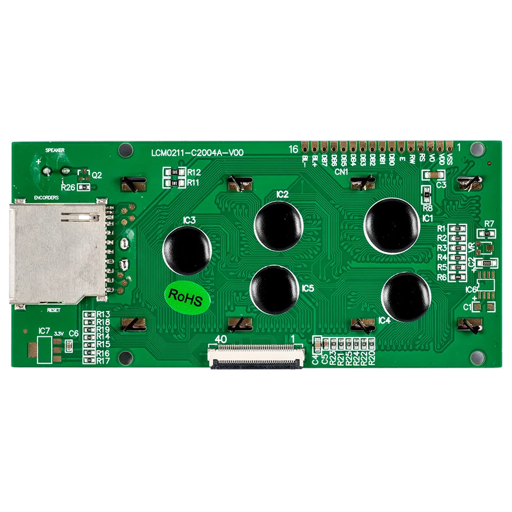 ЖК экран GEEETECH LCD 2004 для A10 A10M MeCreator 2|Детали и аксессуары 3D-принтеров| |