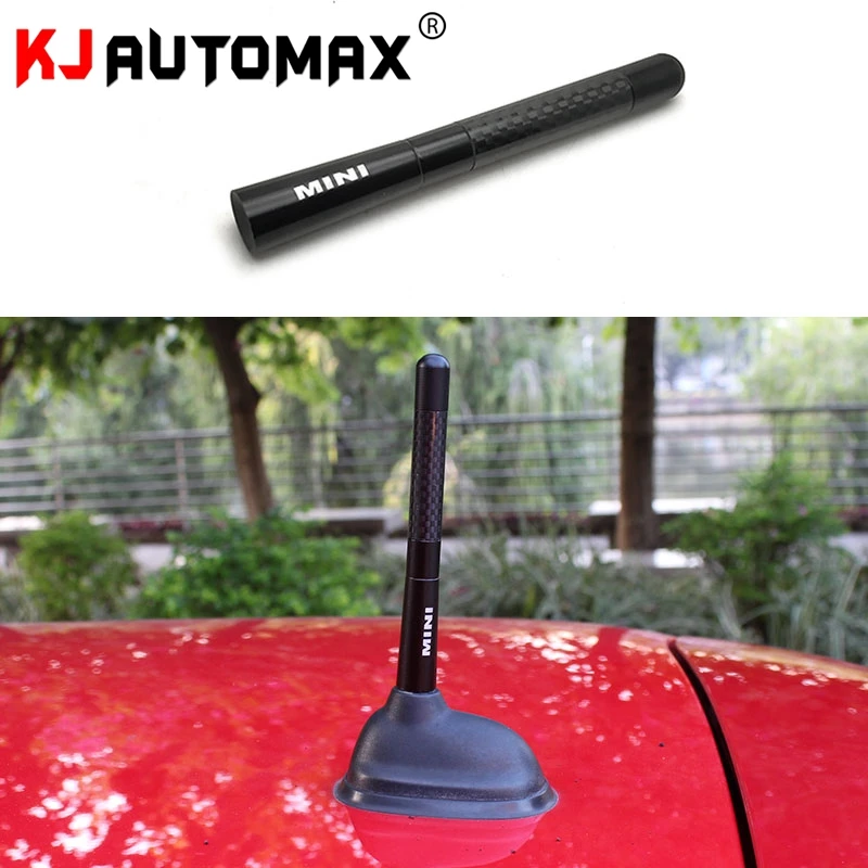 For Mini Cooper R50 R53 R55 R56 R57 R58 R59 R60 F55 F56 ALL FIT Carbon Fibre Fiber Car Styling Roof Antenna Aerial Accessories | Автомобили