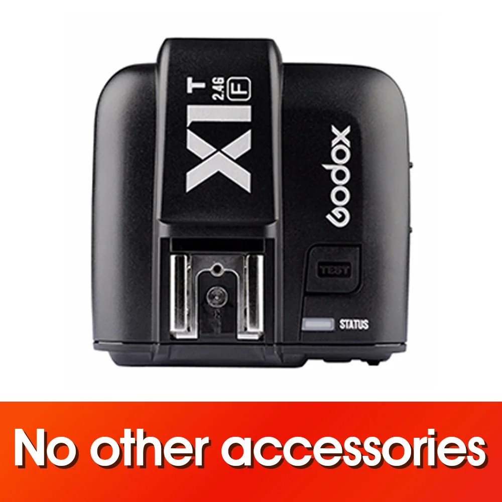 X1T Godox TT600 2,4G Беспроводная камера Вспышка Speedlite+ X1T-C/N/F передатчик беспроводной триггер для Canon Nikon Fujifilm Olympus - Цвет: X1T