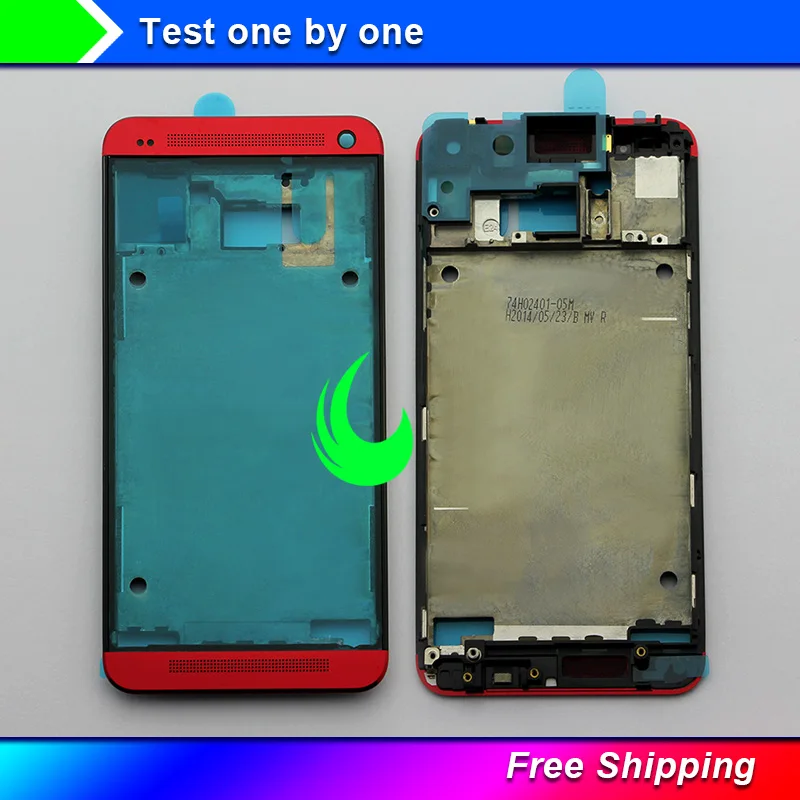 Новый оригинальный корпус для HTC One M7 801e 801n 801s с клейкой рамкой сменные