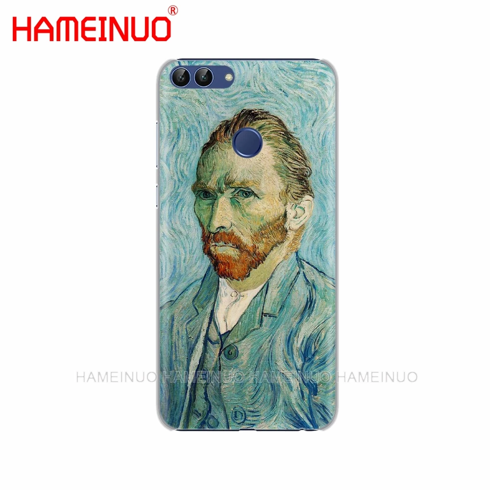 HAMEINUO Van Gogh чехол для сотового телефона с изображением звездной ночи huawei Honor Y5 7C Y625