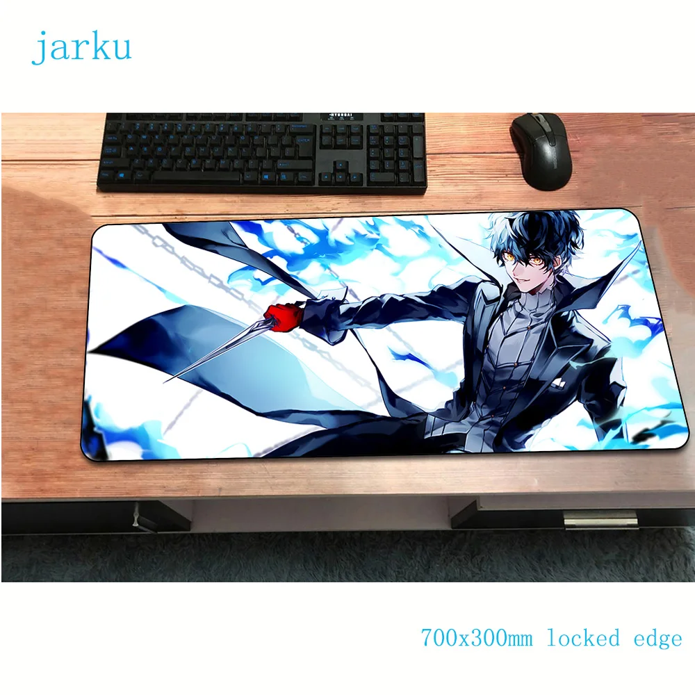 Коврик для мыши persona 5 700x300x3 мм компьютерный коврик геймер Бестселлер геймпад pc gamer