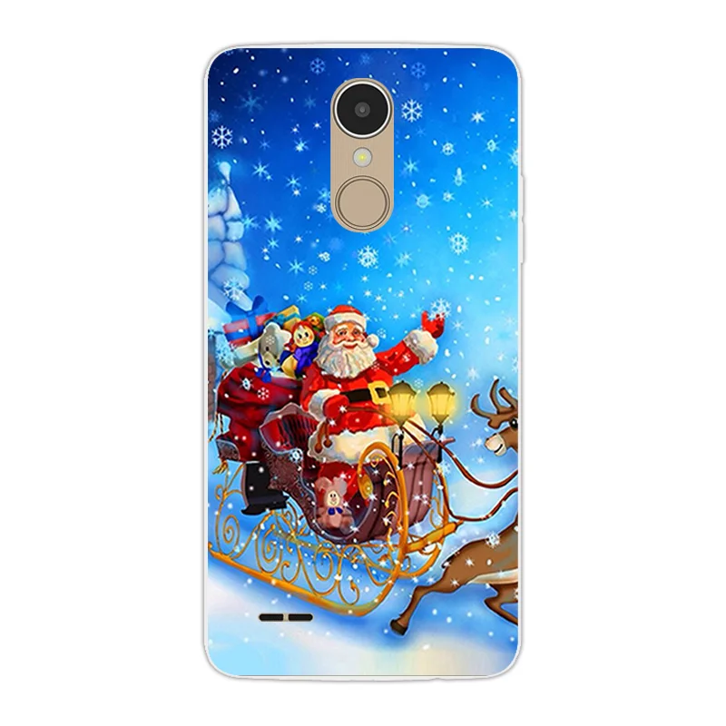 33 Для LG X cam чехол для телефона класса люкс фонды для Lg X Cam K580 K580DS чехол силиконовый чехол для LG x cam Чехлы рождественскую ночь Чехлы для задней панели - Цвет: 33