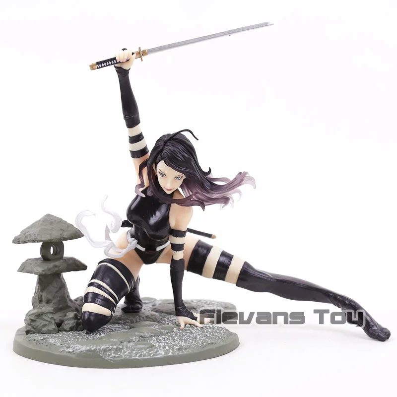 

Фигурка игрушечная Psylocke X-Force костюм в стиле ниндзя MK154 Bishoujo, ПВХ