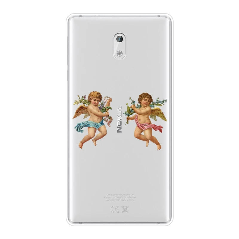 Чехол для телефона Nokia 7 Plus X6 мальчиков и девочек с изображением ангела красивый