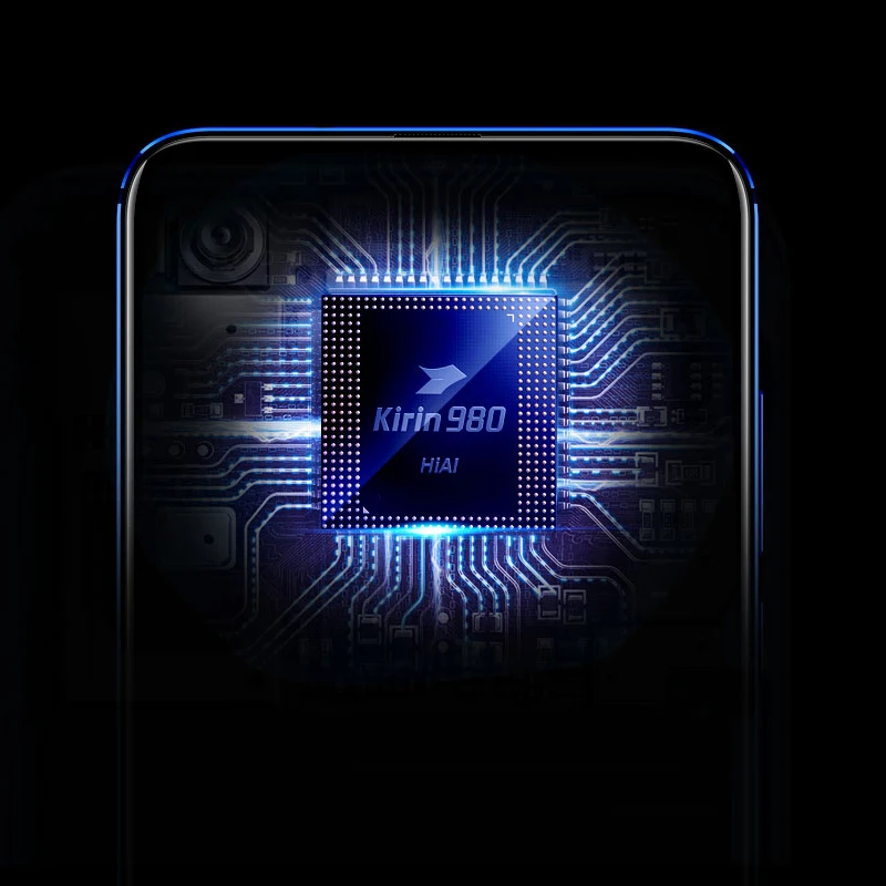 Google Play Honor V20 128 ГБ 256 ГБ NFC 48MP+ 25MP камера Kirin 980 6," Fullview дисплей просмотр 20 супер зарядка мобильный телефон