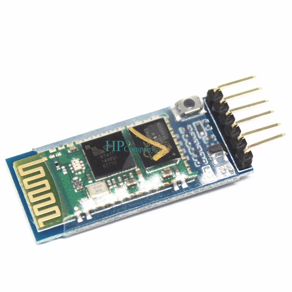 1 шт. HC05 HC 05 master slave 6pin мастер машина встроенным Bluetooth серийный сквозной модуль