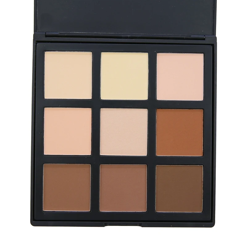 Горячая 9 видов цветов Палитра контурной пудры привлекательный пейзаж бренд