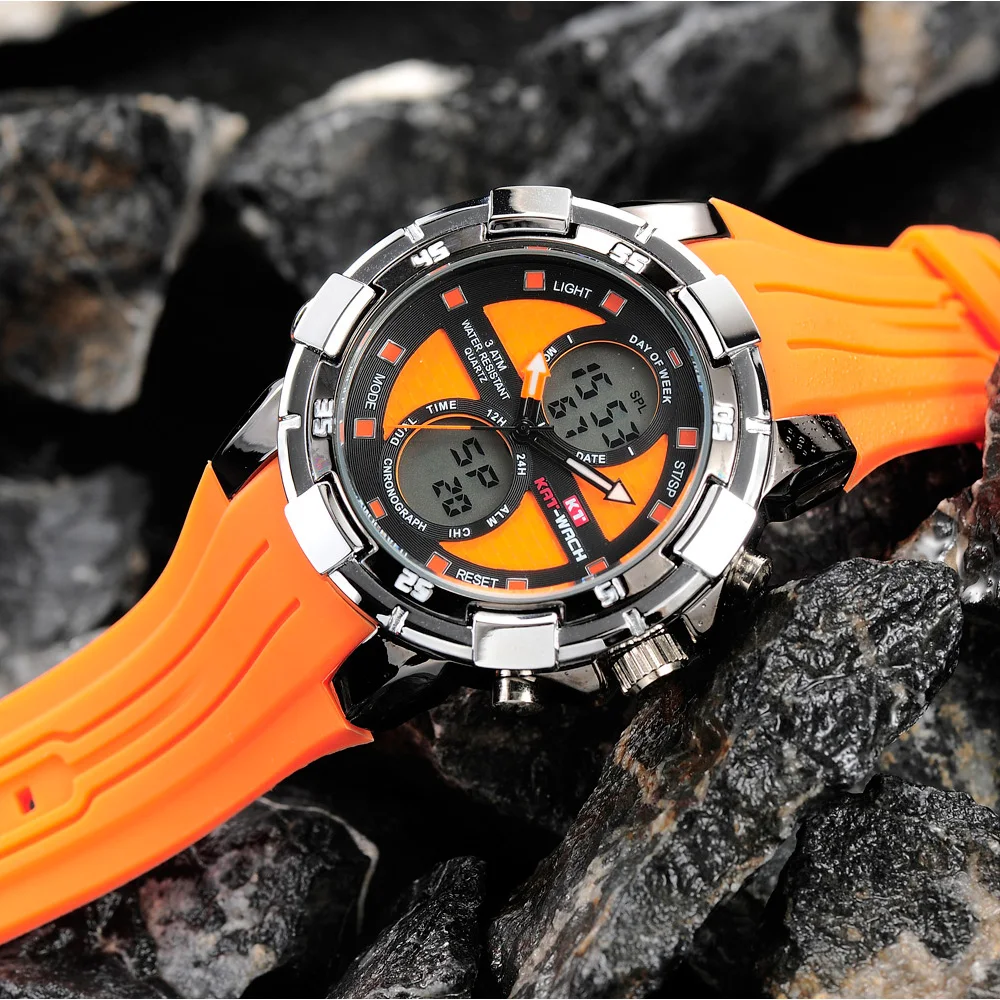 Мужские кварцевые часы с хронографом водонепроницаемые до 5 атм|Кварцевые