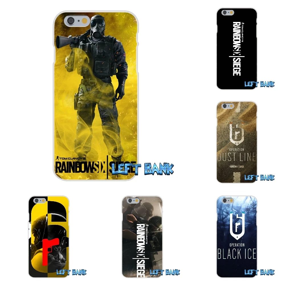 Мягкий силиконовый прозрачный чехол из ТПУ с логотипом rainbow six siege для Samsung Galaxy Note 3
