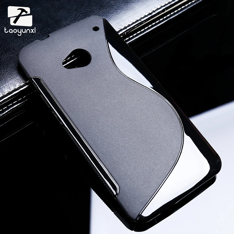 Мягкий силиконовый чехол для телефона TAOYUNXI Sline из ТПУ htc ONE M7 802W Dual Sim 802D 802T 4 7
