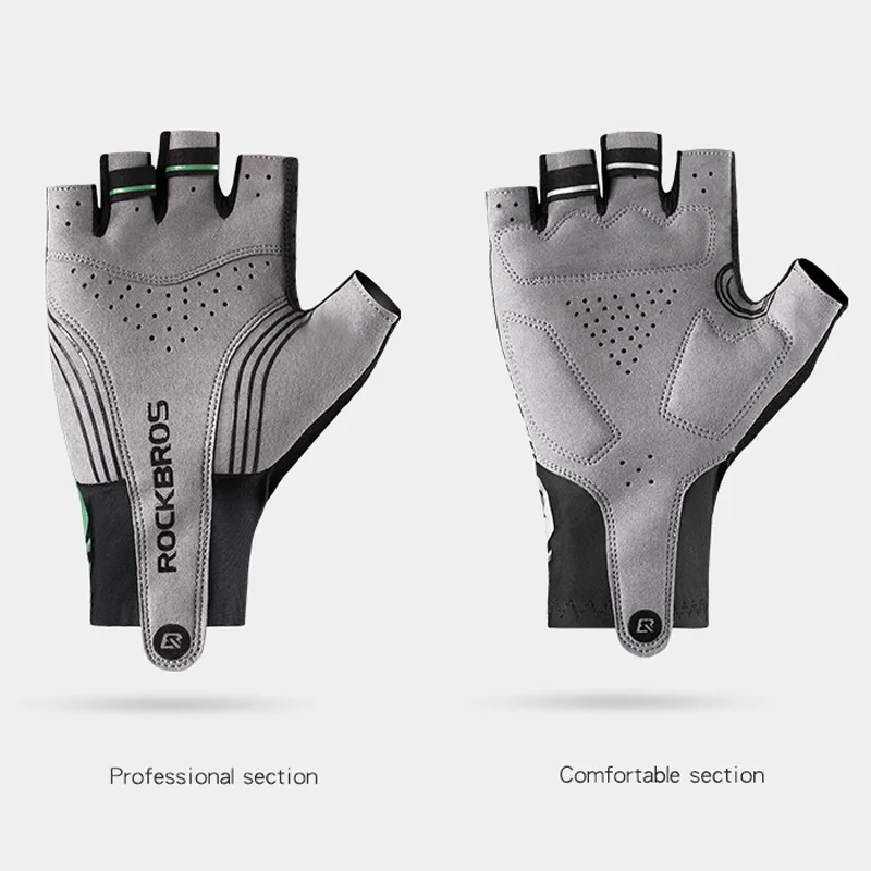 Велосипедные перчатки ROCKBROS короткие тактические спортивные митенки на