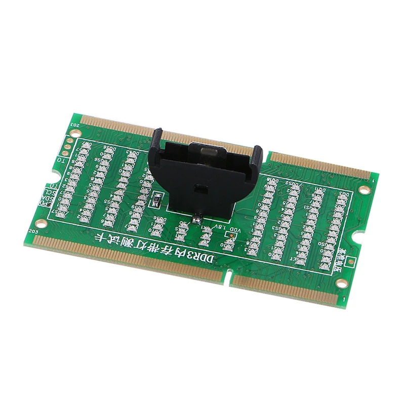 Карта памяти DDR3 со слотом тестер светодиодный светильник материнская плата для