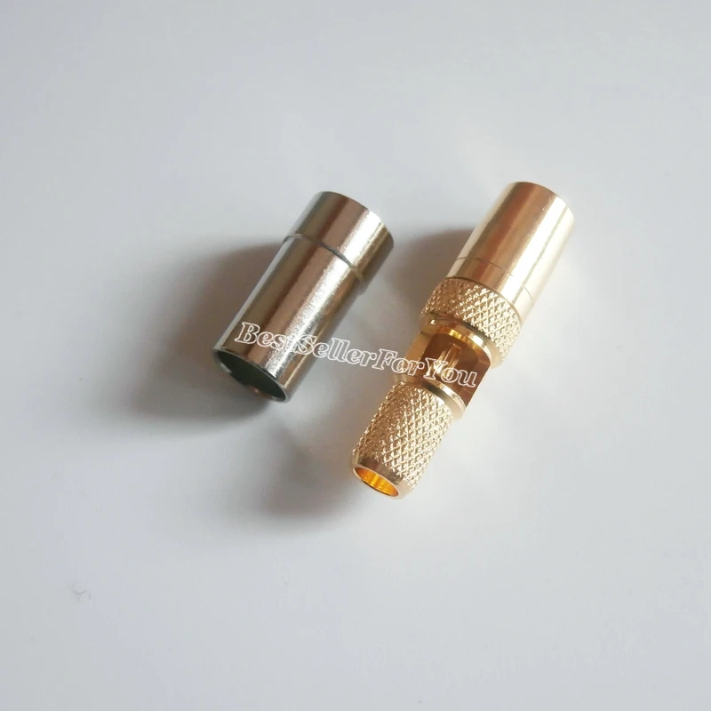 10x SMB гнездовой оконный обжимной припой для RG58 RG142 LMR195 коаксиальный кабель RF